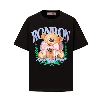 13DE MARZO RONRON Bear Ribbon Tee - 13DE MARZO