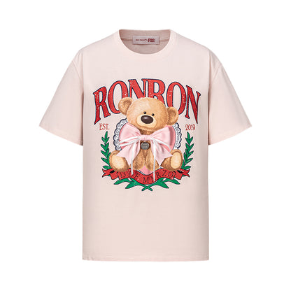 13DE MARZO RONRON Bear Ribbon Tee - 13DE MARZO