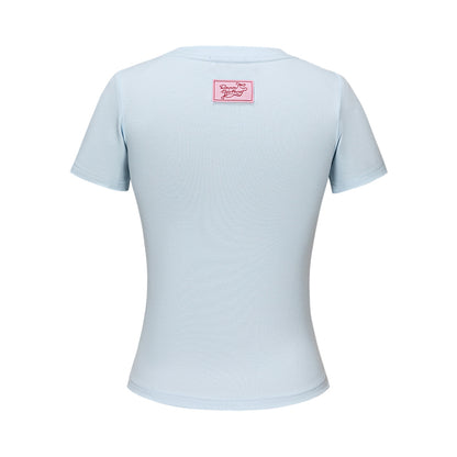 13DE MARZO RONRON Bear Ribbon Slim Top - 13DE MARZO