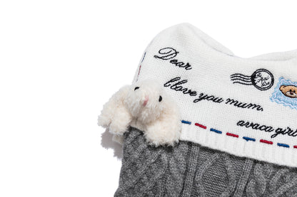 13DE MARZO Sailor Bear Pet Sweater