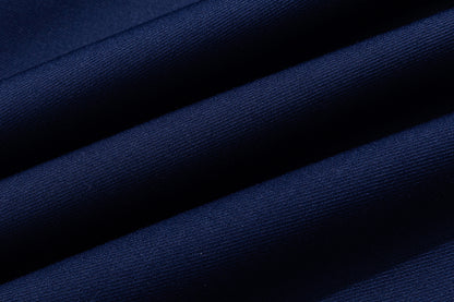 13DE MARZO Golf Shirt Two-Piece Set Navy Blue - 13DE MARZO