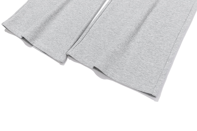 13DE MARZO Lace Edge Sweatpants Grey