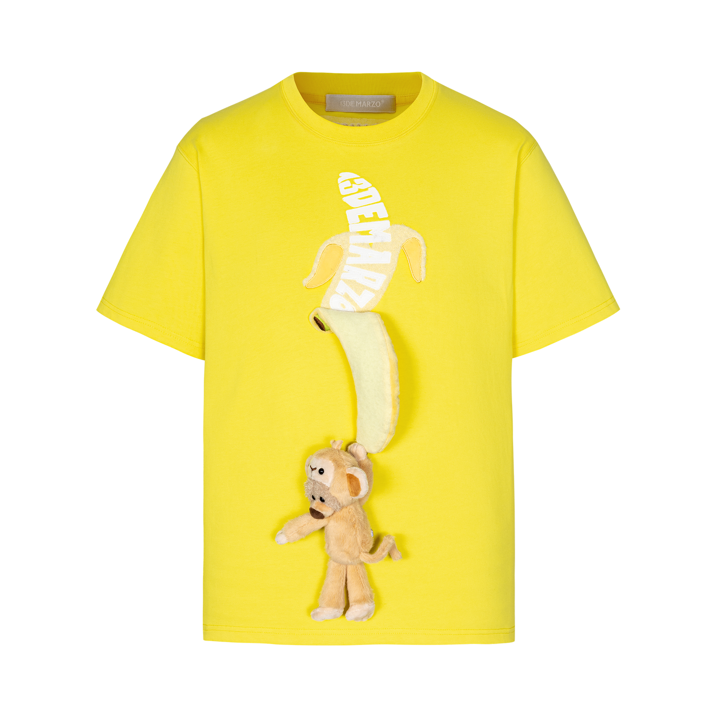 13DE MARZO Monkey Banana Bear T-Shirt - 13DE MARZO