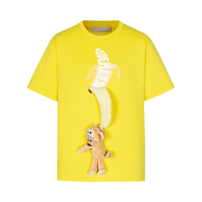 13DE MARZO Monkey Banana Bear T-Shirt - 13DE MARZO