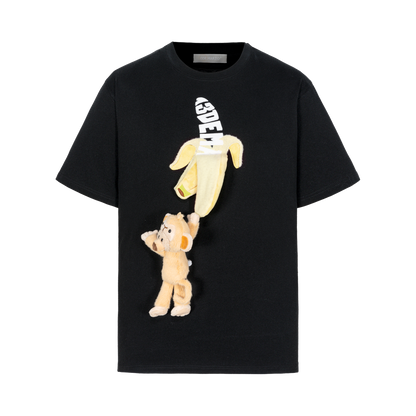 13DE MARZO Monkey Banana Bear T-Shirt - 13DE MARZO