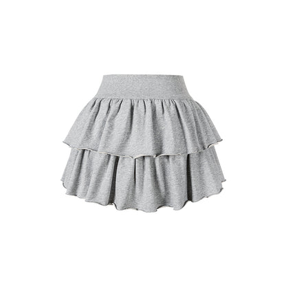 13DE MARZO RONRON Bear Ruffle Skort - 13DE MARZO