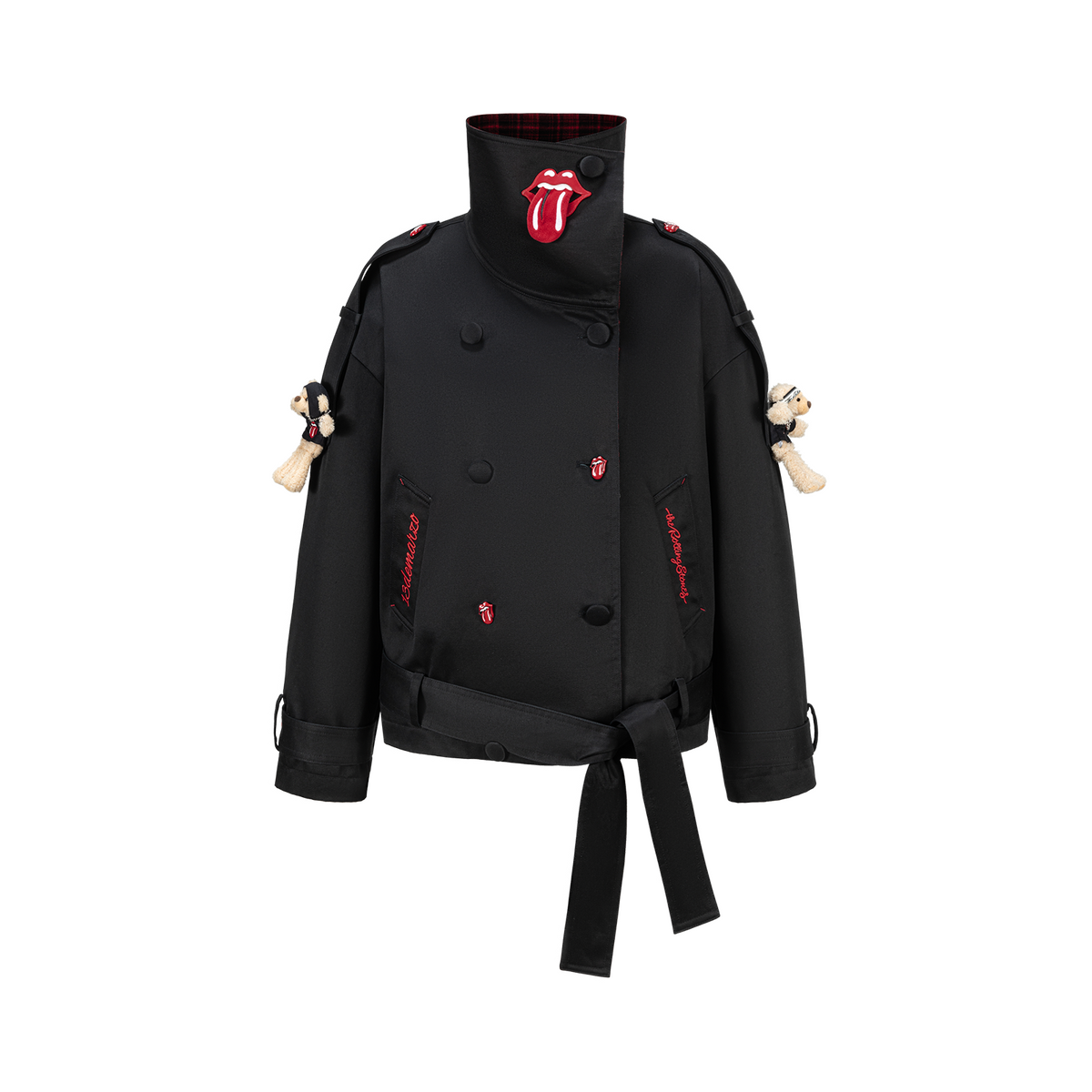 13DE MARZO Rolling Stones Tongue Coat