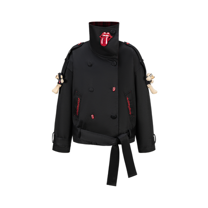 13DE MARZO Rolling Stones Tongue Coat