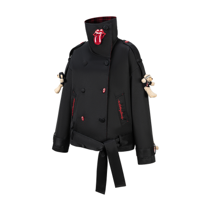 13DE MARZO Rolling Stones Tongue Coat