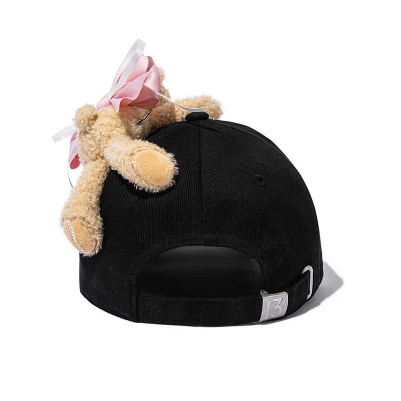 13DE MARZO RONRON Bear Ribbon Cap - 13DE MARZO