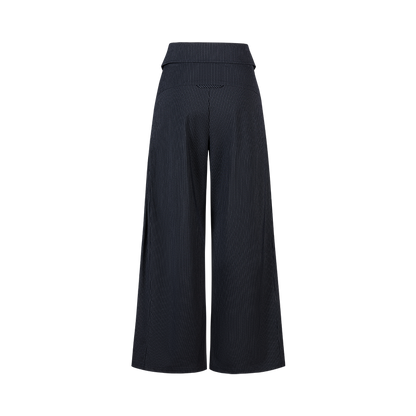 13DE MARZO Bear Shirt Casual Pants Navy Blue