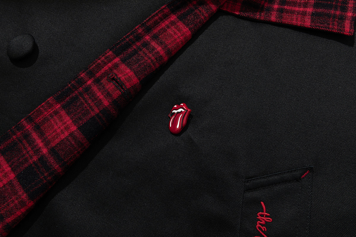 13DE MARZO Rolling Stones Tongue Coat