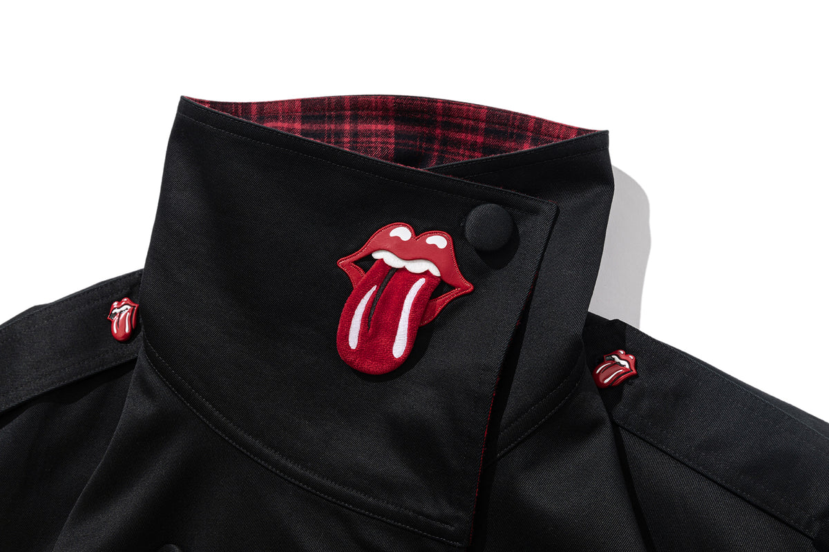 13DE MARZO Rolling Stones Tongue Coat
