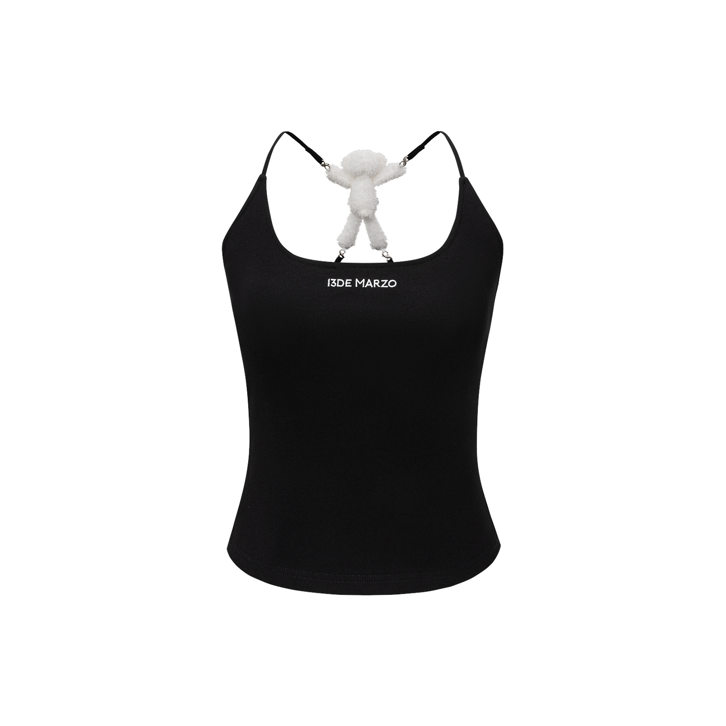 13DE MARZO Back Bear Harness Top Black - 13DE MARZO