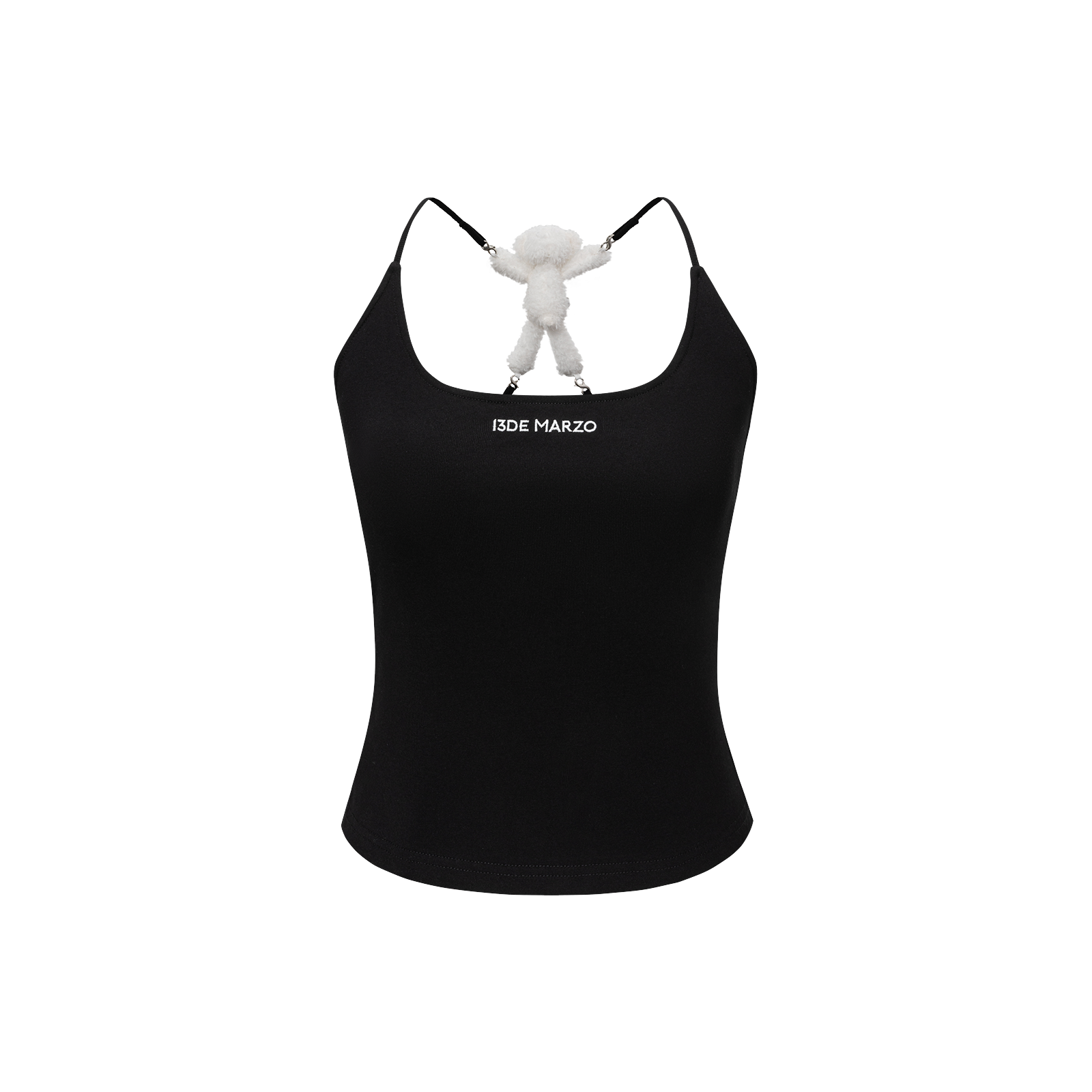 13DE MARZO Back Bear Harness Top Black - 13DE MARZO