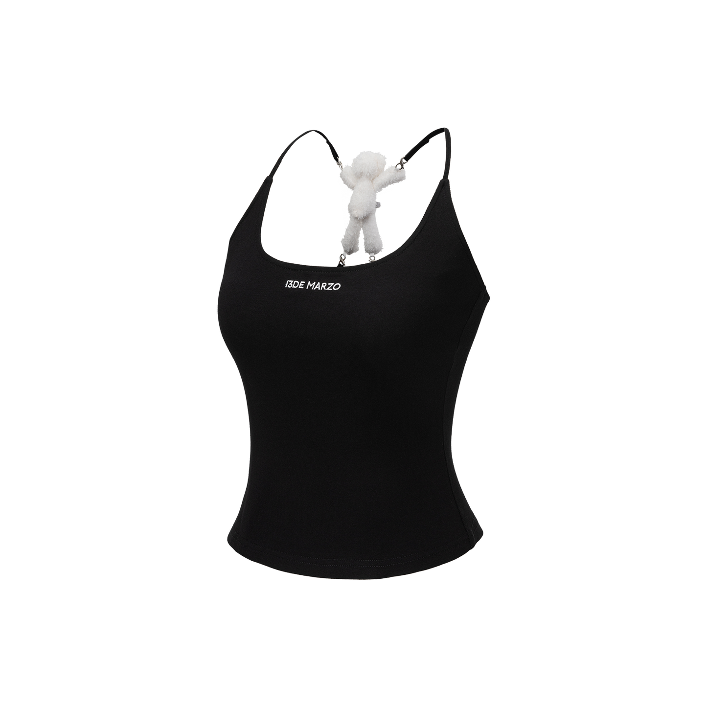 13DE MARZO Back Bear Harness Top Black - 13DE MARZO