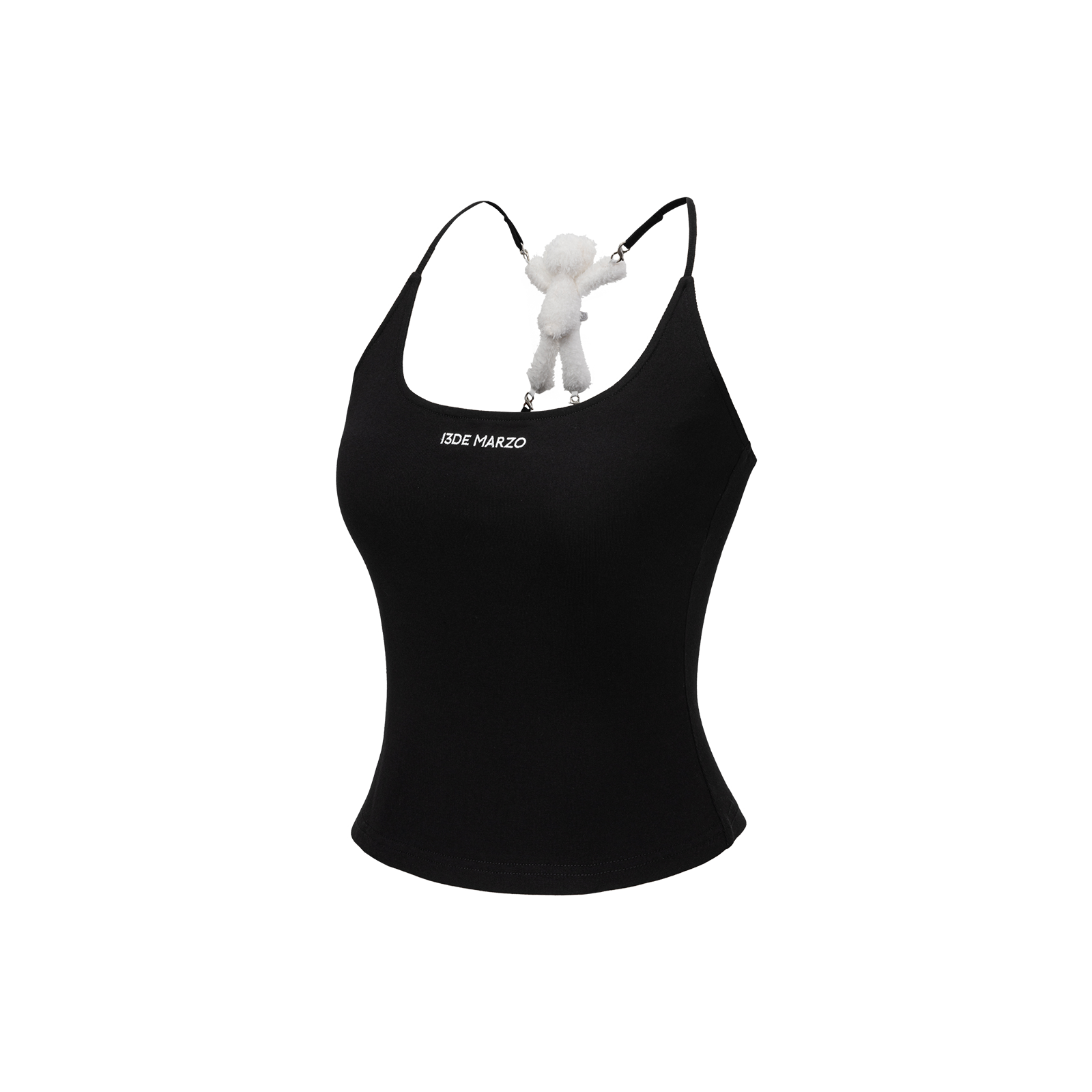 13DE MARZO Back Bear Harness Top Black - 13DE MARZO