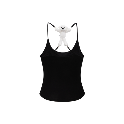 13DE MARZO Back Bear Harness Top Black - 13DE MARZO