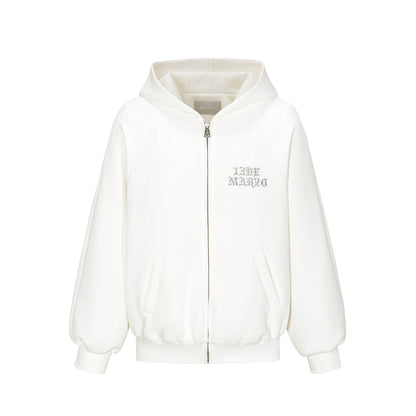 13DE MARZO Angel Devil Bear Zipped Hoodie - 13DE MARZO