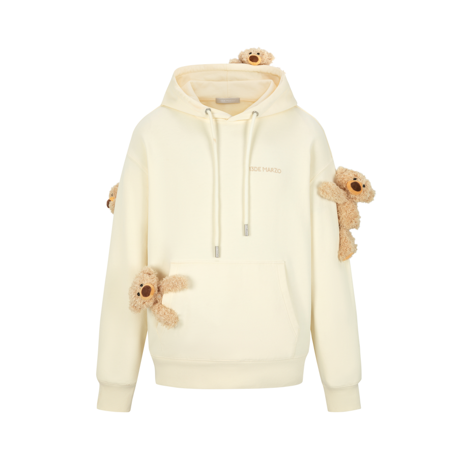 13DE MARZO Doozoo Washed Faded Hoodie - 13DE MARZO