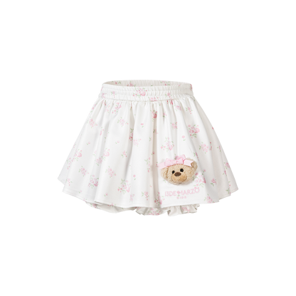 13DE MARZO BabyBear Floral Print Bloomer Shorts