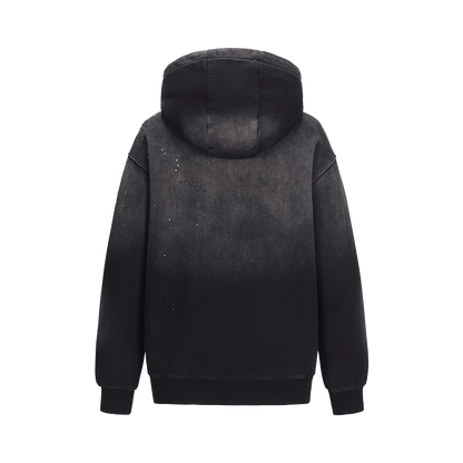 13DE MARZO Rainy Day Hoodie Black