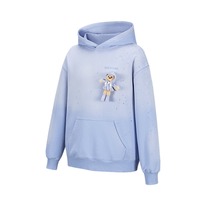 13DE MARZO Rainy Day Hoodie Blue