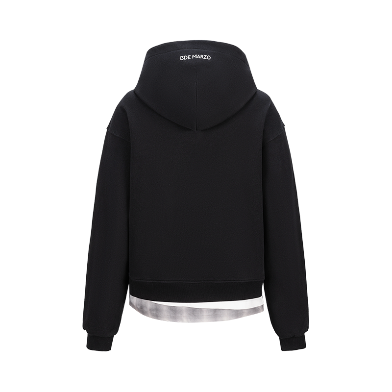 13DE MARZO Sheriff Bear Charm Chain Hoodie