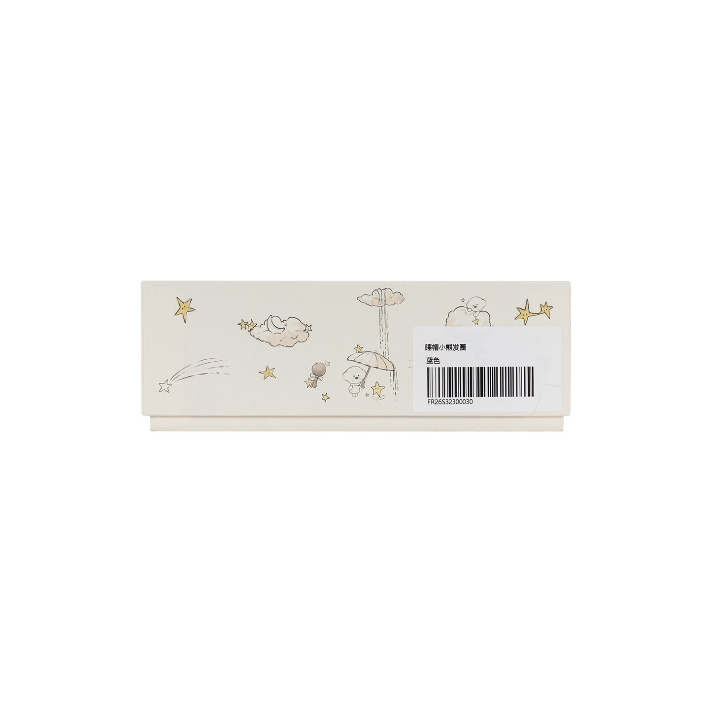 13DE MARZO Sleeping Cap Bear Hair Tie