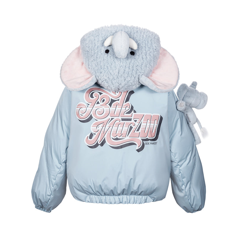 13DE MARZO Elephant Bear Puffer Jacket - 13DE MARZO