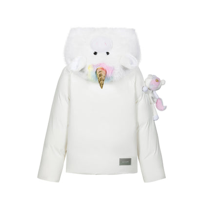 13DE MARZO Unicorn Bear Puffer Jacket - 13DE MARZO