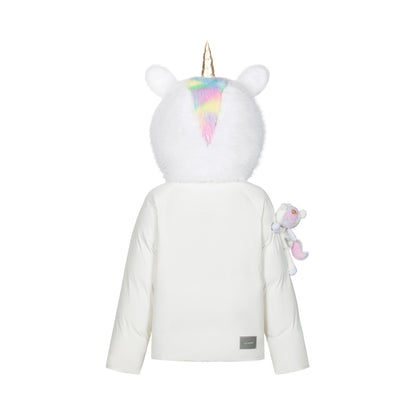 13DE MARZO Unicorn Bear Puffer Jacket - 13DE MARZO