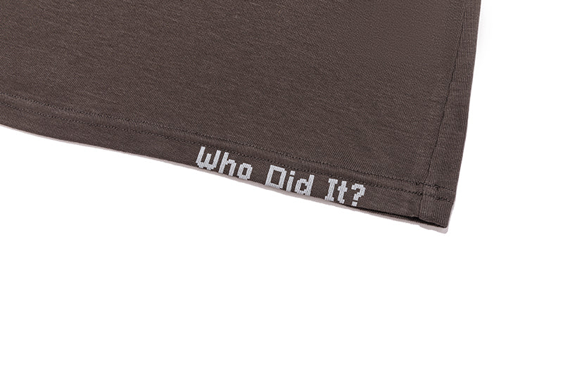 13DE MARZO Timeline Print Undershirt Dark Grey