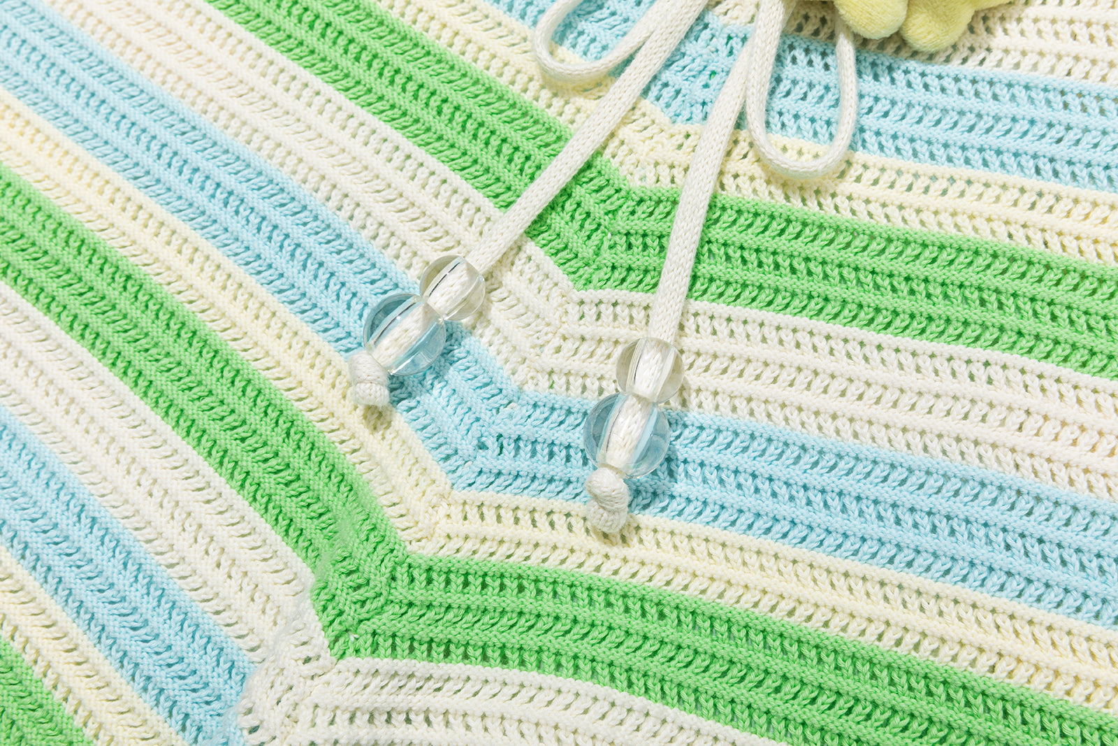 13DE MARZO Floral Bear Knit Shorts - 13DE MARZO