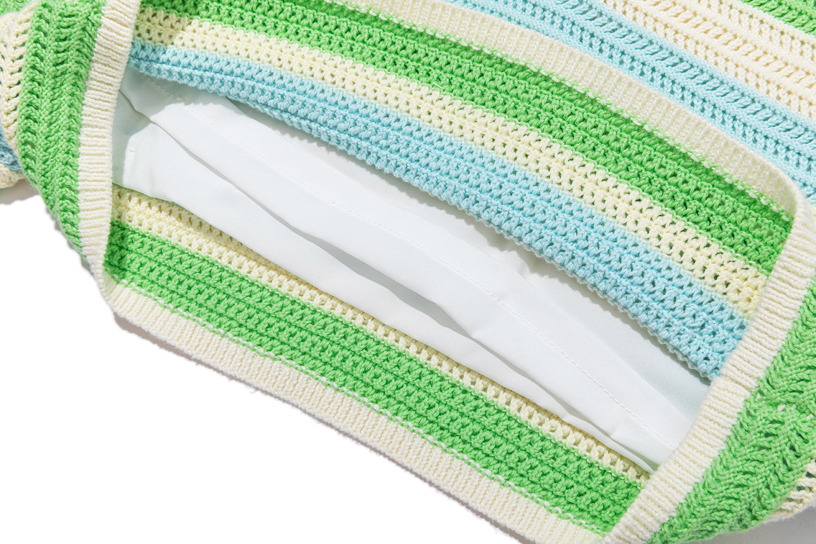 13DE MARZO Floral Bear Knit Shorts - 13DE MARZO