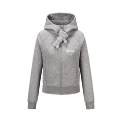 13DE MARZO Galaxy Spark Slim Fit Hoodie Grey