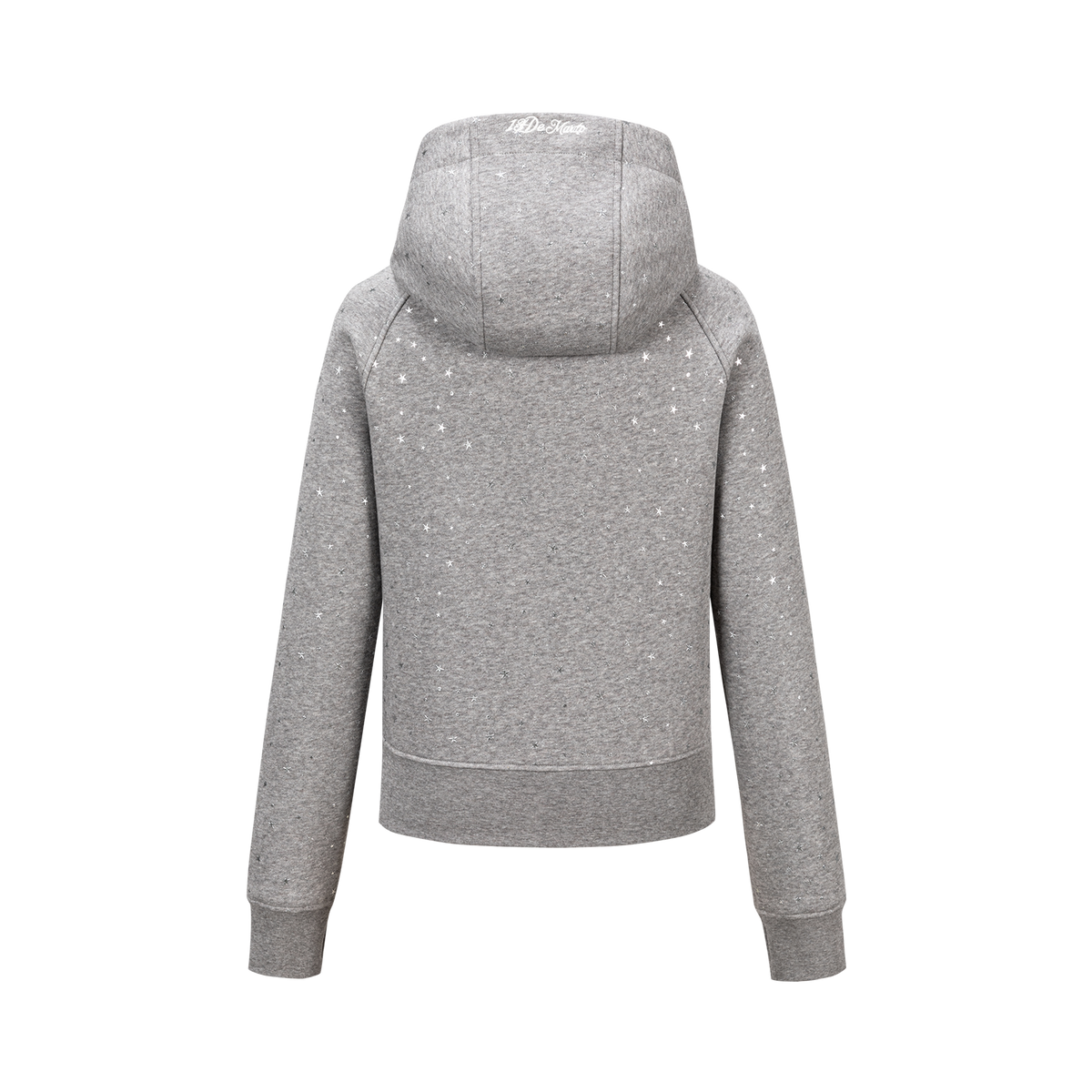 13DE MARZO Galaxy Spark Slim Fit Hoodie Grey