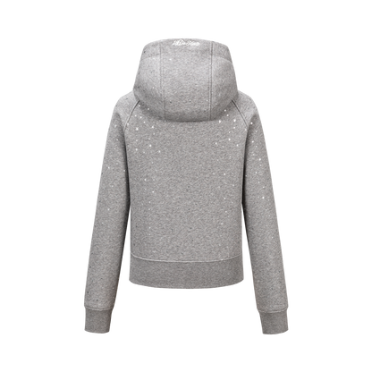 13DE MARZO Galaxy Spark Slim Fit Hoodie Grey