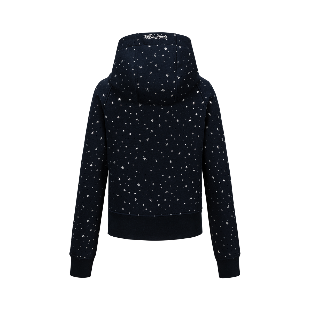13DE MARZO Galaxy Spark Slim Fit Hoodie Navy Blue