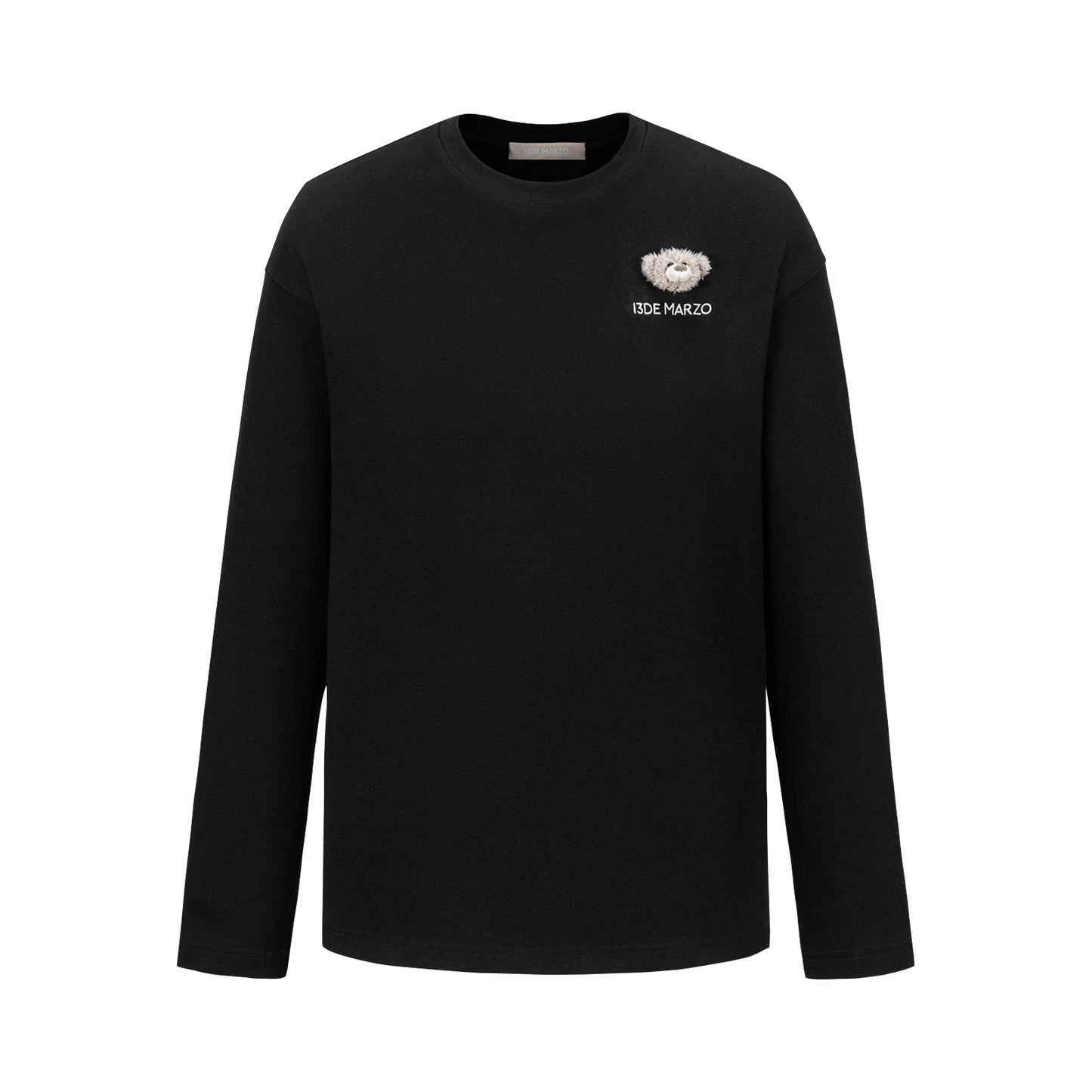 13DE MARZO Doozoo Long Sleeve T-shirt Black