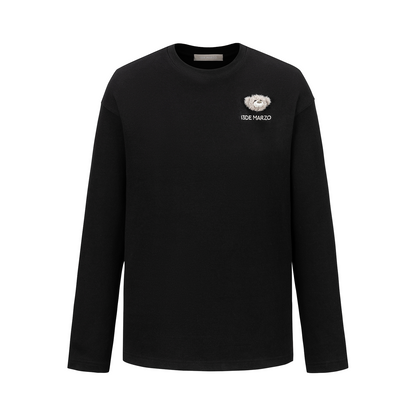 13DE MARZO Doozoo Long Sleeve T-shirt Black