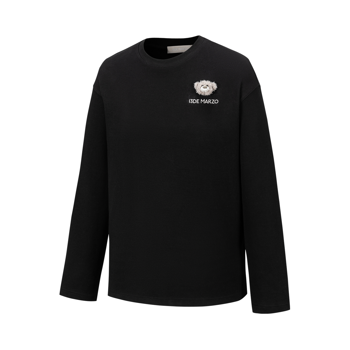 13DE MARZO Doozoo Long Sleeve T-shirt Black