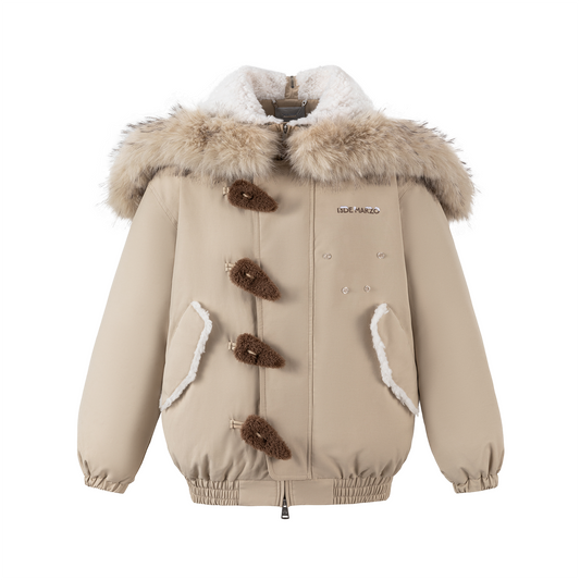 13DE MARZO Snow Bear Padded Jacket Almond - 13DE MARZO