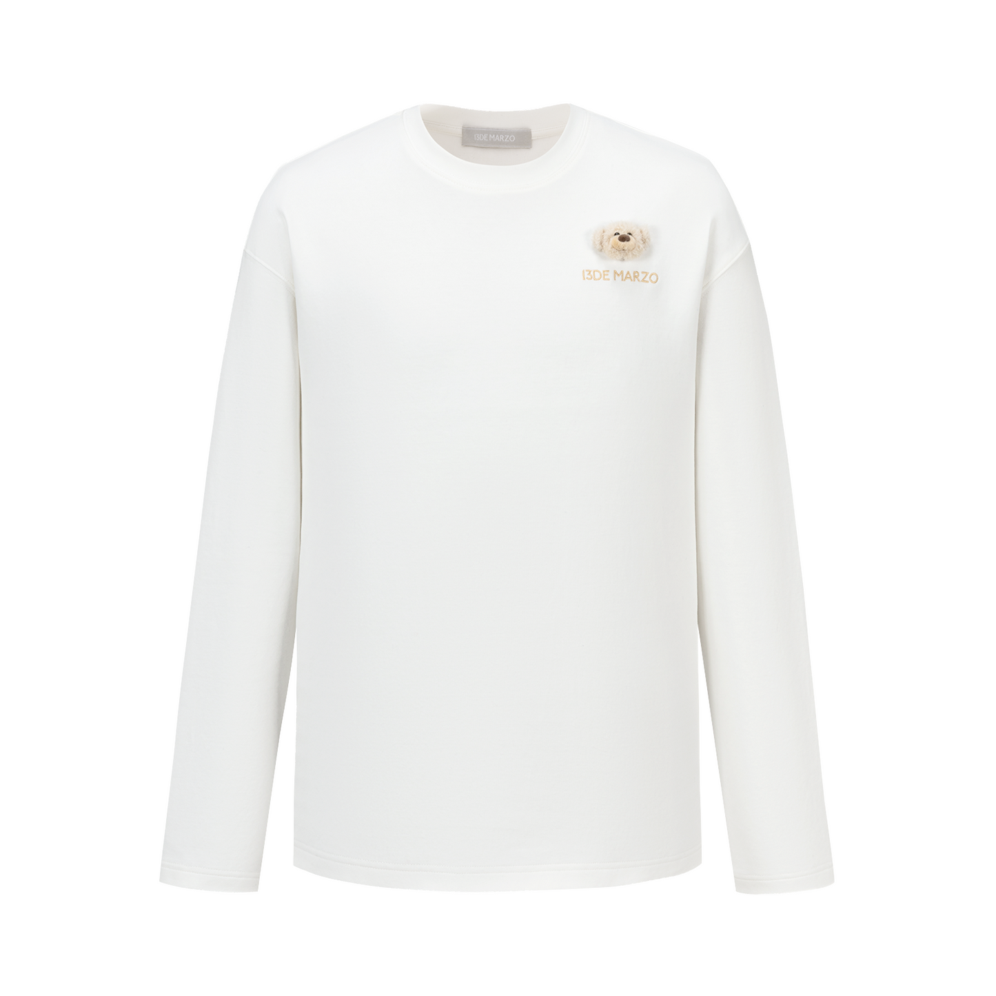 13DE MARZO Doozoo Long Sleeve T-shirt White