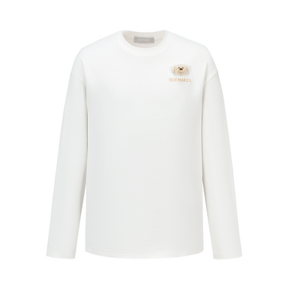13DE MARZO Doozoo Long Sleeve T-shirt White