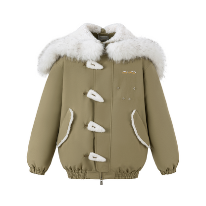 13DE MARZO Snow Bear Padded Jacket Green