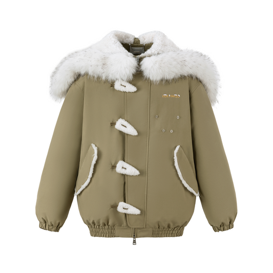 13DE MARZO Snow Bear Padded Jacket Green - 13DE MARZO
