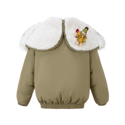 13DE MARZO Snow Bear Padded Jacket Green