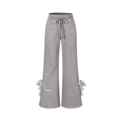 13DE MARZO Galaxy Spark Micro Flare Sweatpants Grey