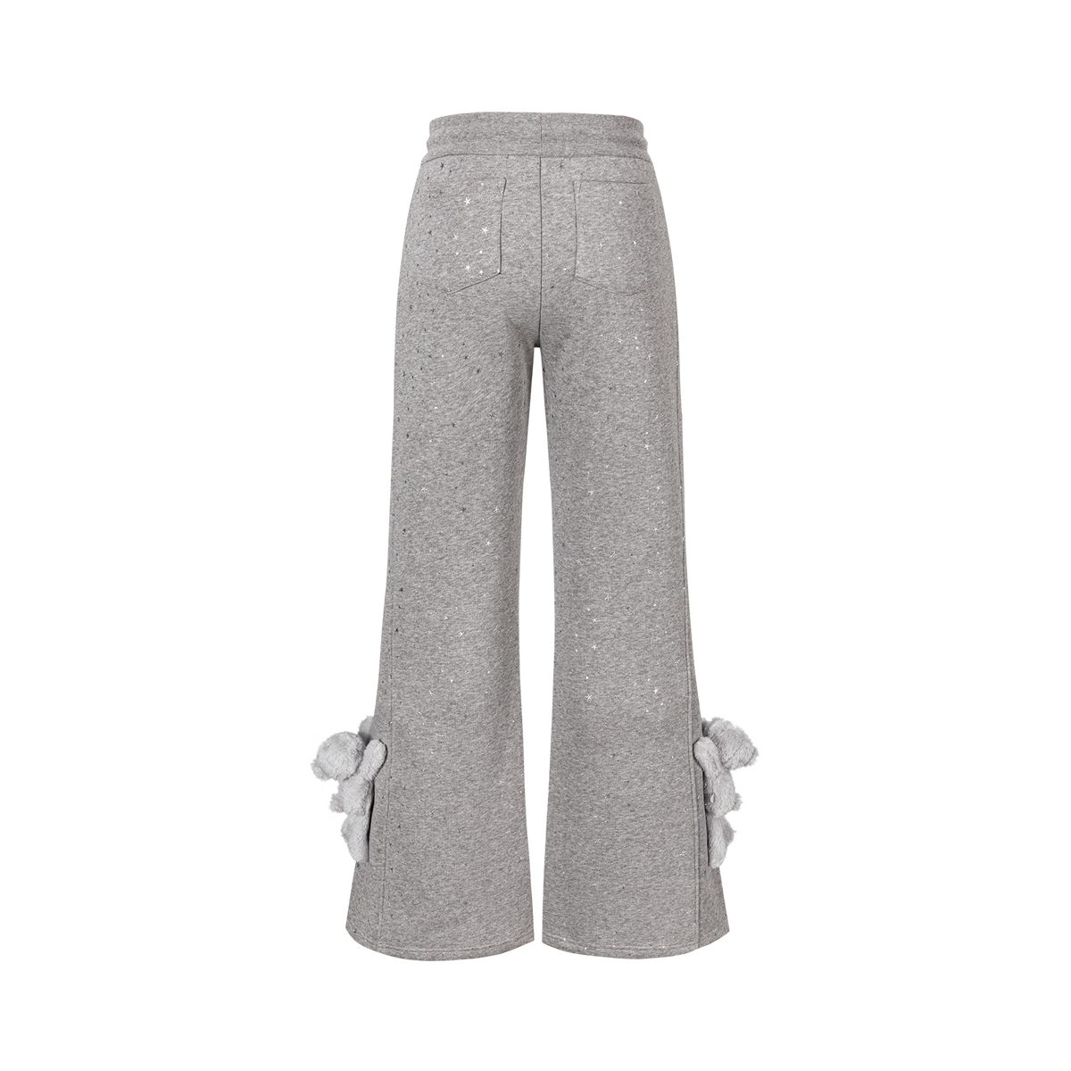 13DE MARZO Galaxy Spark Micro Flare Sweatpants Grey